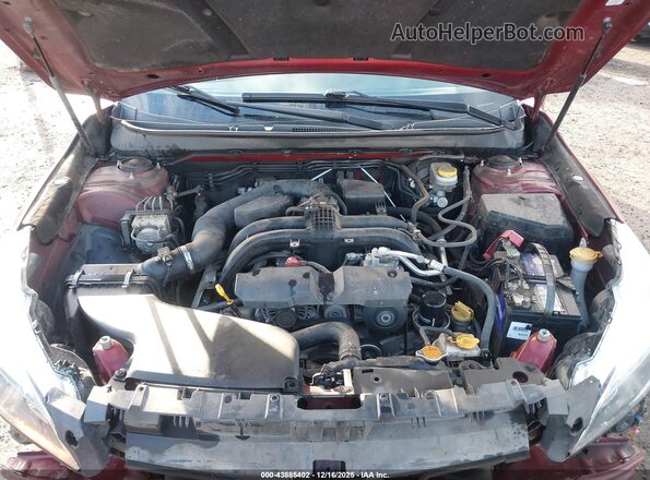 4S3BNAC61G3058143 2016 SUBARU LEGACY Красный Вид сзади