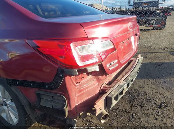 4S3BNAC61G3058143 2016 SUBARU LEGACY Красный 