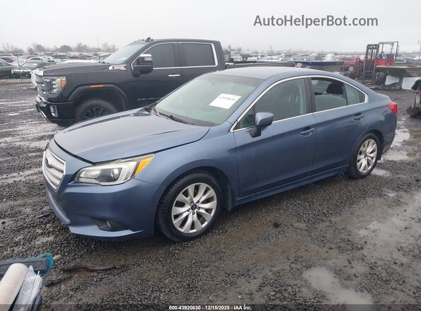 4S3BNAC64G3028716 2016 SUBARU LEGACY Blue Առջևի ձախ երեք քառորդ տեսարան