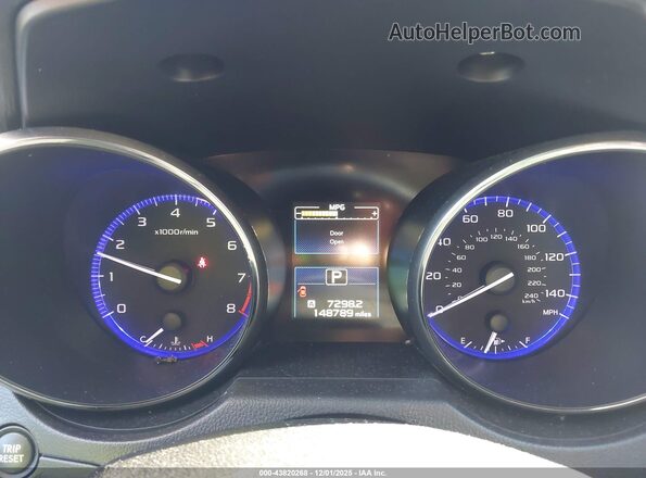 4S3BNAD60G3061565 2016 SUBARU LEGACY Gray Widok tylnych siedzeń