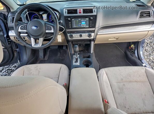 4S3BNAD62G3030740 2016 SUBARU LEGACY Blue Widok deski rozdzielczej
