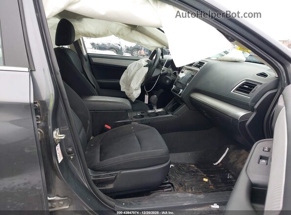 4S3BNAF68K3020493 2019 SUBARU LEGACY Серый Вид салона спереди