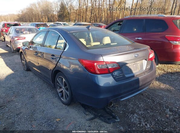 4S3BNAL63G3048889 2016 SUBARU LEGACY Синий Задняя левая четверть