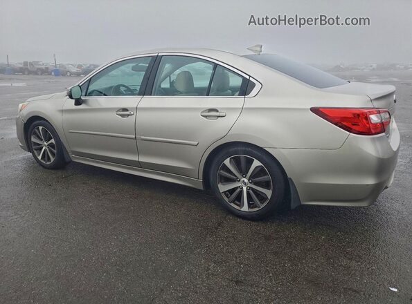 4S3BNAL6XG3010995 2016 SUBARU LEGACY Gold Rear left