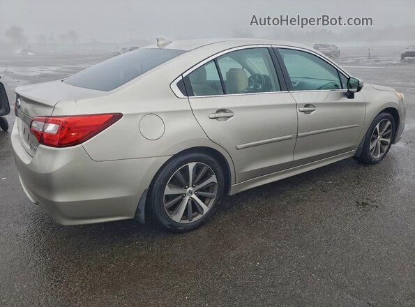 4S3BNAL6XG3010995 2016 SUBARU LEGACY Gold Rear right