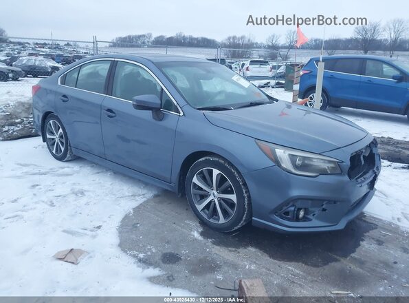 4S3BNAN64J3030678 2018 SUBARU LEGACY Синий Передняя правая четверть