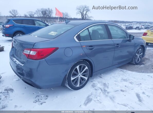 4S3BNAN64J3030678 2018 SUBARU LEGACY Синий Задняя правая четверть