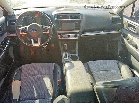 4S3BNAS6XH3011146 2017 SUBARU LEGACY Белый Вид панели приборов