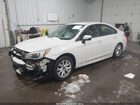 2016 Subaru Legacy 2.5i Premium White vin: 4S3BNBF67G3011247