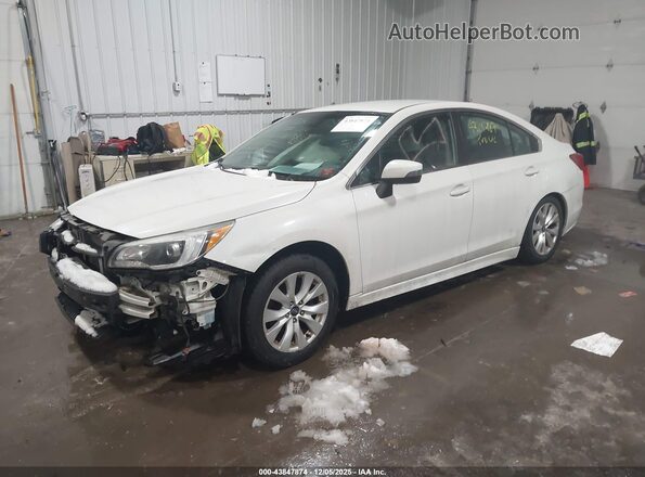 4S3BNBF67G3011247 2016 SUBARU LEGACY White Առջևի ձախ երեք քառորդ տեսարան