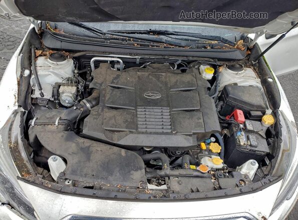 4S3BNEN67K3006156 2019 SUBARU LEGACY White Vista interior trasera