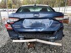 2022 Subaru Legacy Синий vin: 4S3BWAB64N3021826 Damage: Front Bumper Reinforcement, Broken, Replacement Required