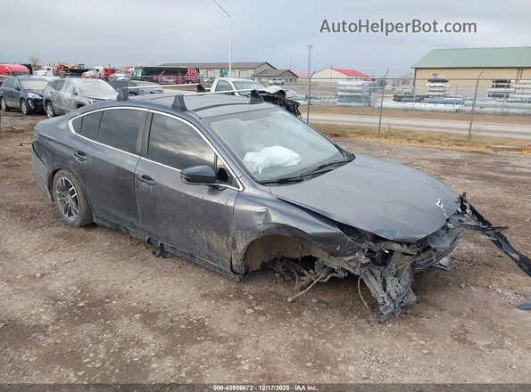4S3BWAD66N3019010 2022 SUBARU LEGACY Серый Передняя правая четверть
