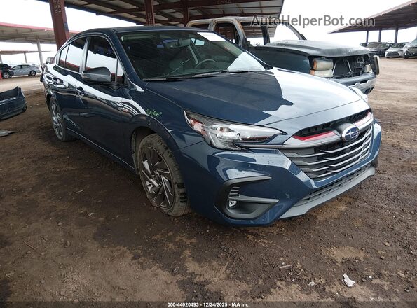 4S3BWGG60R3027009 2024 SUBARU LEGACY Синий Передняя правая четверть