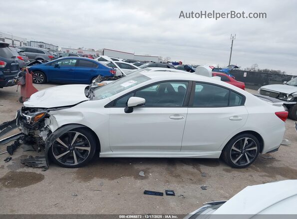 4S3GKAL60L3613379 2020 SUBARU IMPREZA Белый Панорамный вид салона 360°