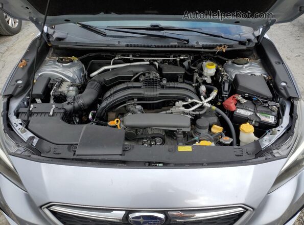 4S3GKAL62L3615425 2020 SUBARU IMPREZA Серебряный Вид задней части салона