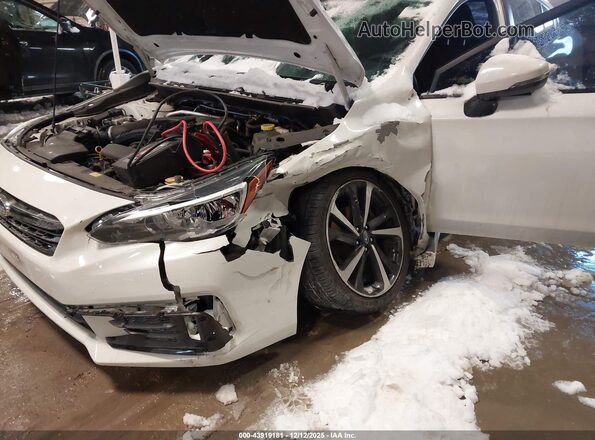 4S3GKAL65N3607905 2022 SUBARU IMPREZA Белый Вид спереди