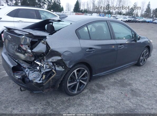 4S3GKAM61N3610833 2022 SUBARU IMPREZA Серый Задняя правая четверть