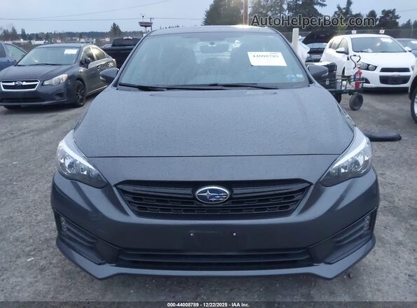 4S3GKAM61N3610833 2022 SUBARU IMPREZA Серый Вид задней части салона