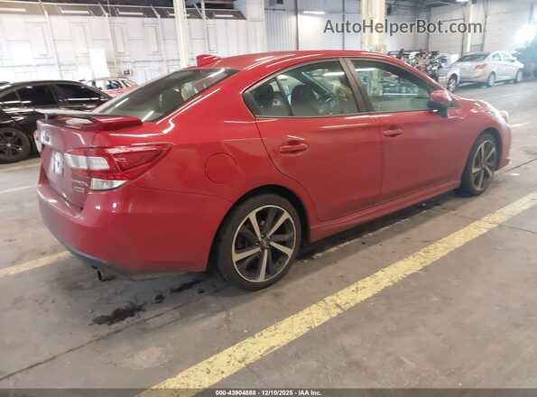 4S3GKAM65N3606414 2022 SUBARU IMPREZA Red Հետևի աջ