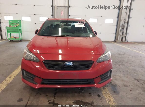 4S3GKAM65N3606414 2022 SUBARU IMPREZA Red Դիմացի տեսք