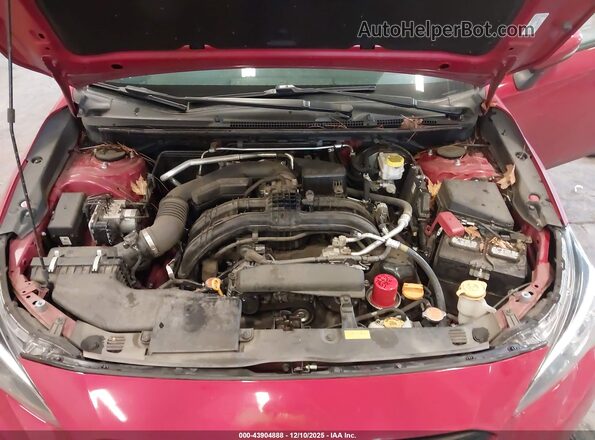4S3GKAM65N3606414 2022 SUBARU IMPREZA Red Հետևի տեսք