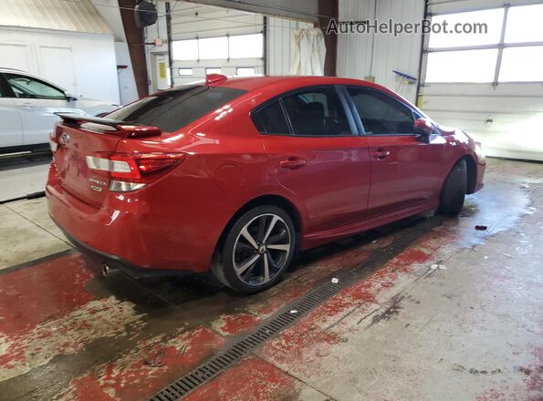 4S3GKAM69N3607744 2022 SUBARU IMPREZA Red Tył prawy