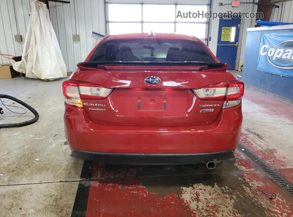 4S3GKAM69N3607744 2022 SUBARU IMPREZA Red Widok z tyłu