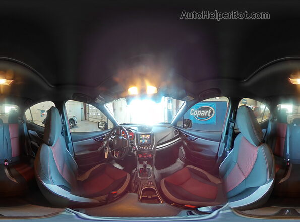4S3GKAM69N3607744 2022 SUBARU IMPREZA Red Widok wnętrza 360 stopni