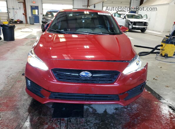 4S3GKAM69N3607744 2022 SUBARU IMPREZA Red Widok z przodu