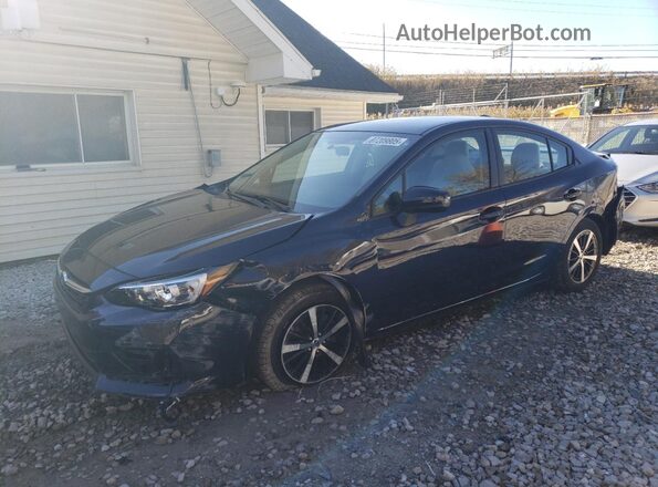 4S3GKAV60M3605104 2021 SUBARU IMPREZA Blue Przód lewy
