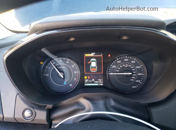 4S3GKAV60M3605104 2021 SUBARU IMPREZA Blue Widok zestawu wskaźników