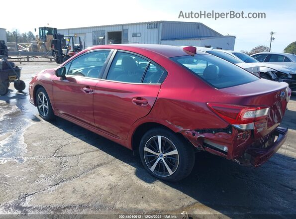 4S3GKAV64M3602125 2021 SUBARU IMPREZA Красный Задняя левая четверть