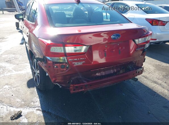 4S3GKAV64M3602125 2021 SUBARU IMPREZA Красный Вид спереди