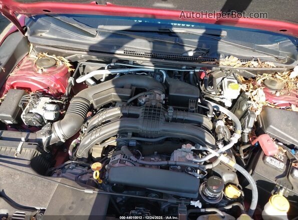 4S3GKAV64M3602125 2021 SUBARU IMPREZA Красный Вид сзади