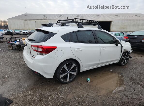 4S3GTAM68J3710046 2018 SUBARU IMPREZA White Tył prawy