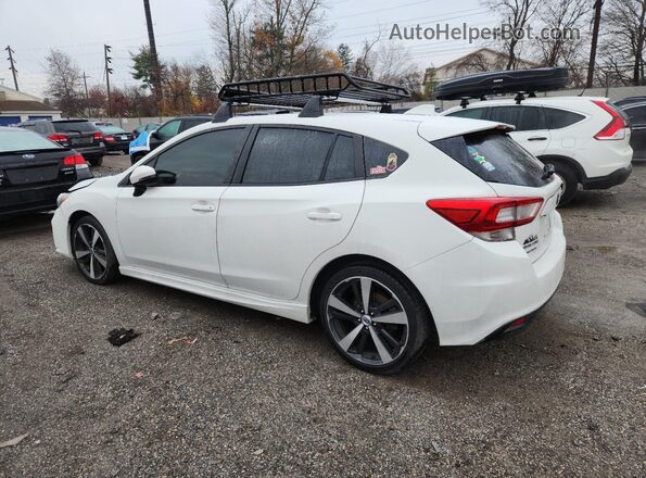 4S3GTAM68J3710046 2018 SUBARU IMPREZA White Tył lewy