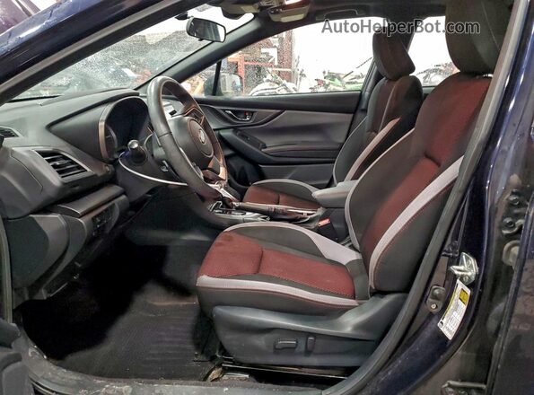 4S3GTAM68L3729084 2020 SUBARU IMPREZA Синий Вид салона спереди