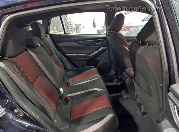 4S3GTAM68L3729084 2020 SUBARU IMPREZA Синий Вид задней части салона