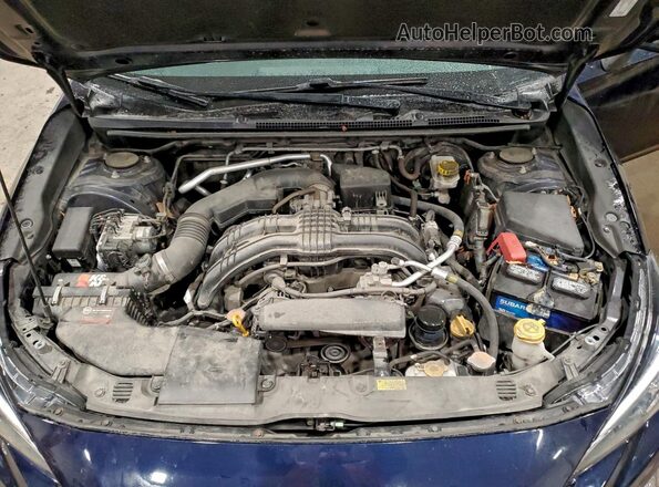 4S3GTAM68L3729084 2020 SUBARU IMPREZA Синий Вид подкапотного пространства