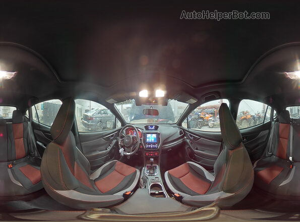 4S3GTAM68L3729084 2020 SUBARU IMPREZA Синий Панорамный вид салона 360°