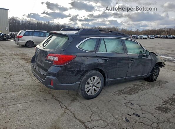 4S4BSAAC5J3361091 2018 SUBARU OUTBACK Черный Задняя правая четверть