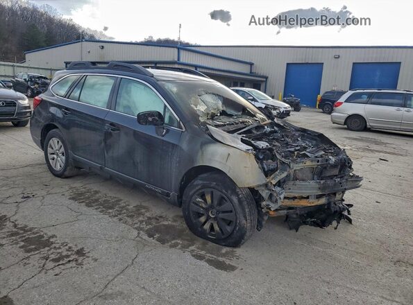 4S4BSAAC5J3361091 2018 SUBARU OUTBACK Черный Передняя правая четверть