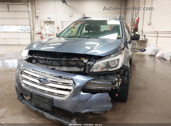 4S4BSAAC7H3373575 2017 SUBARU OUTBACK Синий Вид спереди
