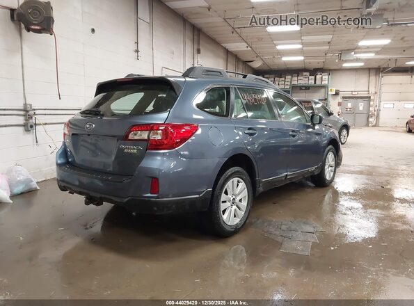 4S4BSAAC7H3373575 2017 SUBARU OUTBACK Синий Задняя правая четверть