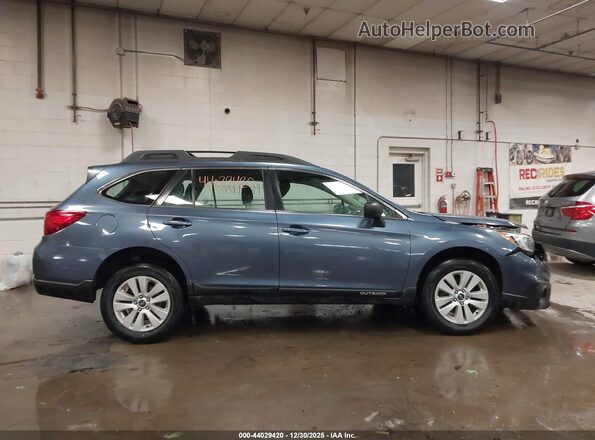 4S4BSAAC7H3373575 2017 SUBARU OUTBACK Синий Вид задней части салона