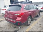 2018 Subaru Outback 2.5i Premium Красный vin: 4S4BSAFC2J3368296