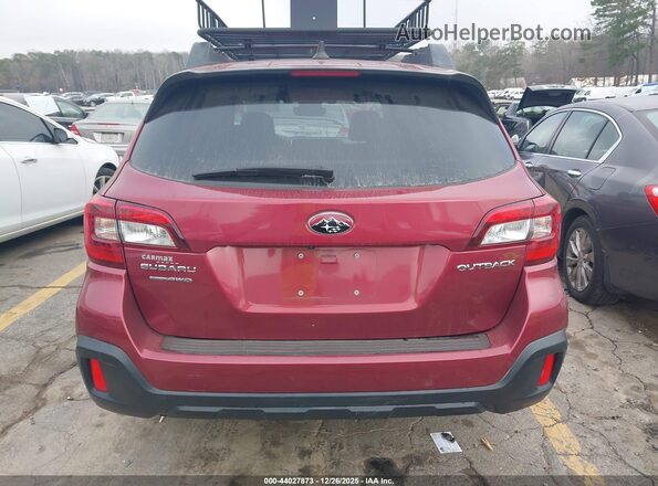 4S4BSAFC2J3368296 2018 SUBARU OUTBACK Красный 