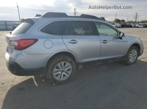4S4BSAFC2K3369496 2019 SUBARU OUTBACK Серебряный Задняя правая четверть