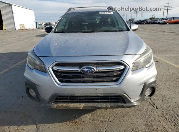 4S4BSAFC2K3369496 2019 SUBARU OUTBACK Серебряный Вид спереди